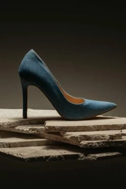 Denim Adrienne Pumps -Jluxlabel Shop ACCESSORIES APR32023 SHOES 16