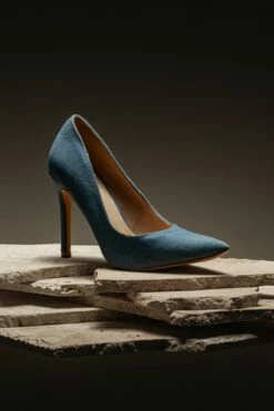 Denim Adrienne Pumps
