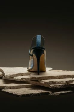 Dark Denim Walk The Line Clear Pumps 19 Dark Denim Walk The Line Clear Pumps -Jluxlabel Shop ACCESSORIES APR32023 SHOES 22