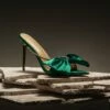 Emerald Shimmer And Shine Rhinestone Heels 2 Emerald Shimmer And Shine Rhinestone Heels -Jluxlabel Shop ACCESSORIES APR32023 SHOES 60