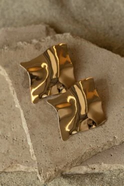Gold Martina Earrings 7 Gold Martina Earrings -Jluxlabel Shop ACCESSORIES JUL192023 13