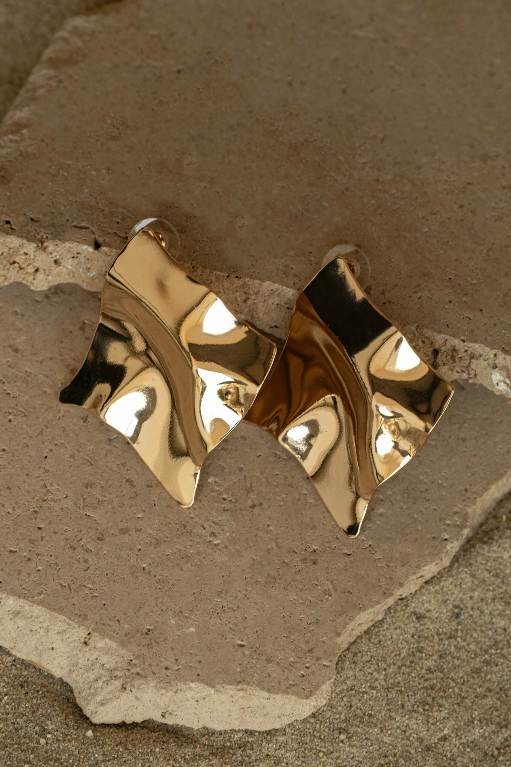 Gold Martina Earrings 4 Gold Martina Earrings - Image 2