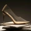 Glass Doll Clear Pumps