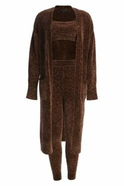 Chocolate Gemma Crop Chenille Top 26 Chocolate Gemma Crop Chenille Top -Jluxlabel Shop IMG 0684open