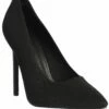 Black Glenna Pointed Toe Pumps