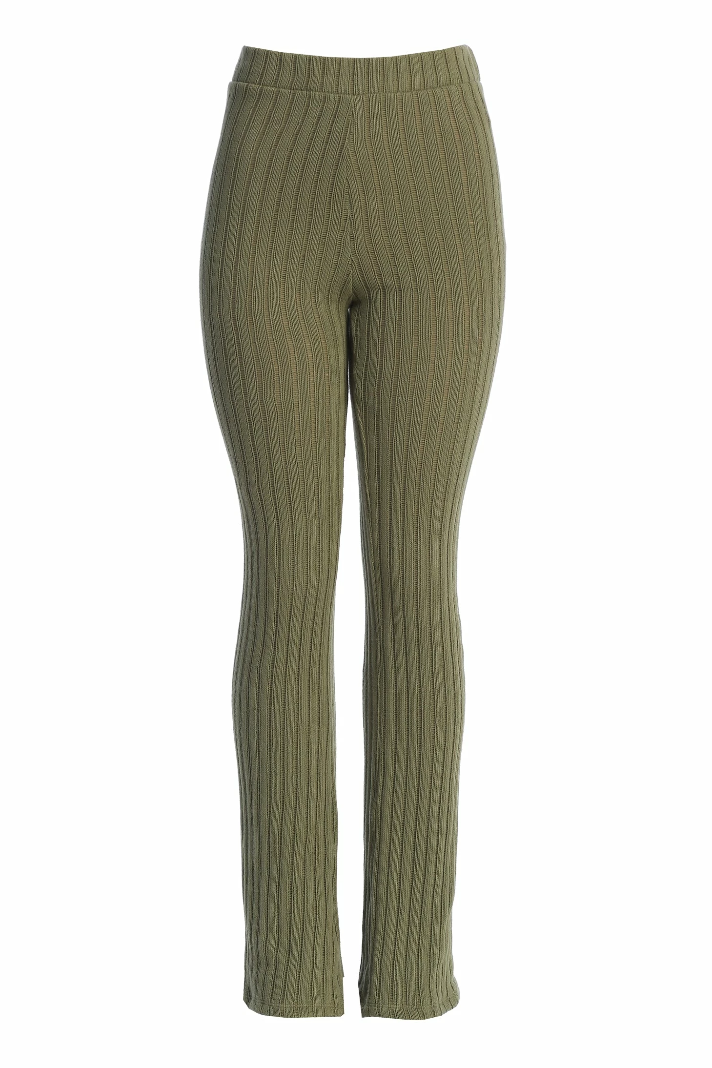 Olive Better Together Ribbed Pants 5 Olive Better Together Ribbed Pants - Image 3