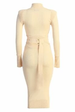 Cream Under Your Spell Dress -Jluxlabel Shop IMG 4213