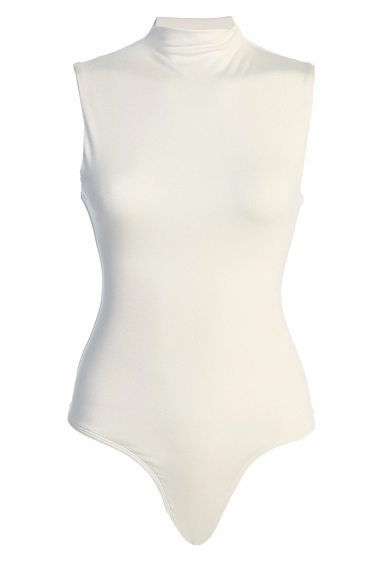 Jluxbasix Ivory Ciela High Neck Bodysuit 5 Jluxbasix Ivory Ciela High Neck Bodysuit - Image 3