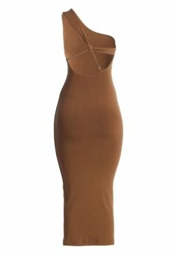 Pecan Meara One Shoulder Dress 24 Pecan Meara One Shoulder Dress -Jluxlabel Shop IMG 8035copy