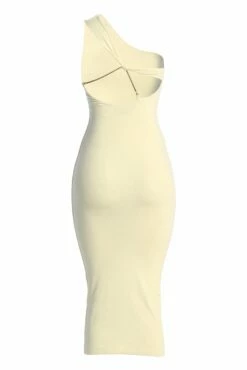 Buttercream Meara One Shoulder Dress 23 Buttercream Meara One Shoulder Dress -Jluxlabel Shop IMG 8039copy