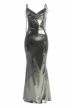 Silver Heart Of Gold Maxi Dress 21 Silver Heart Of Gold Maxi Dress -Jluxlabel Shop IMG 8327copy