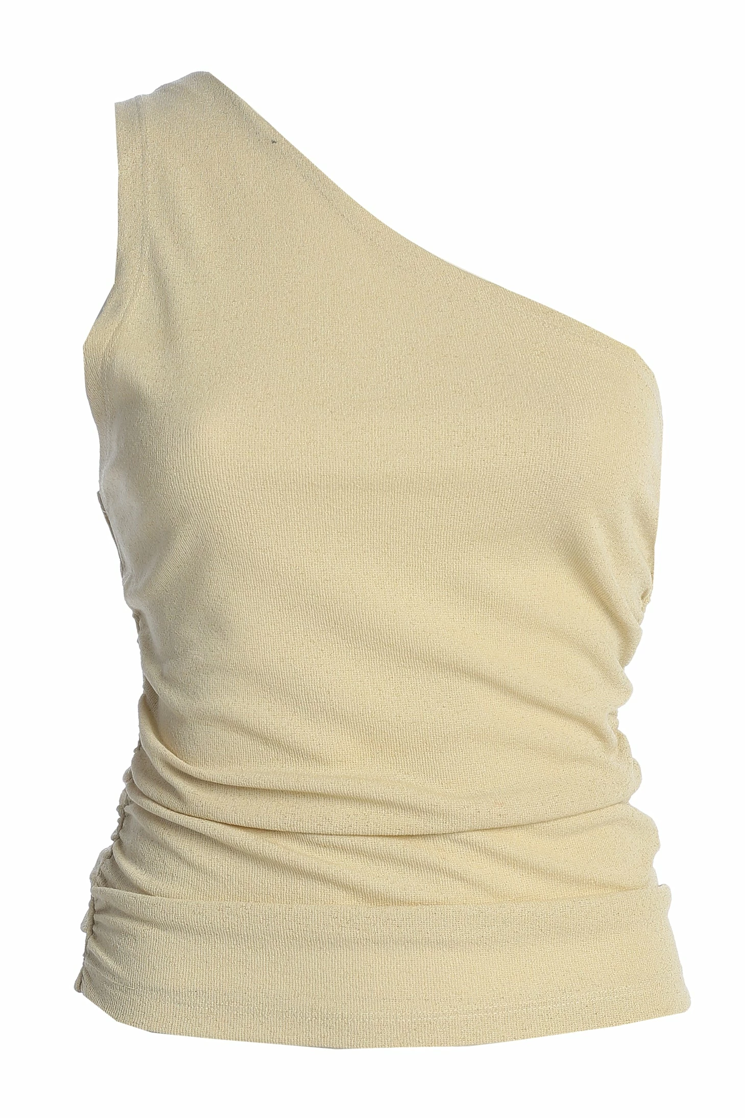 Ivory Rebel One Shoulder Top 4 Ivory Rebel One Shoulder Top - Image 2