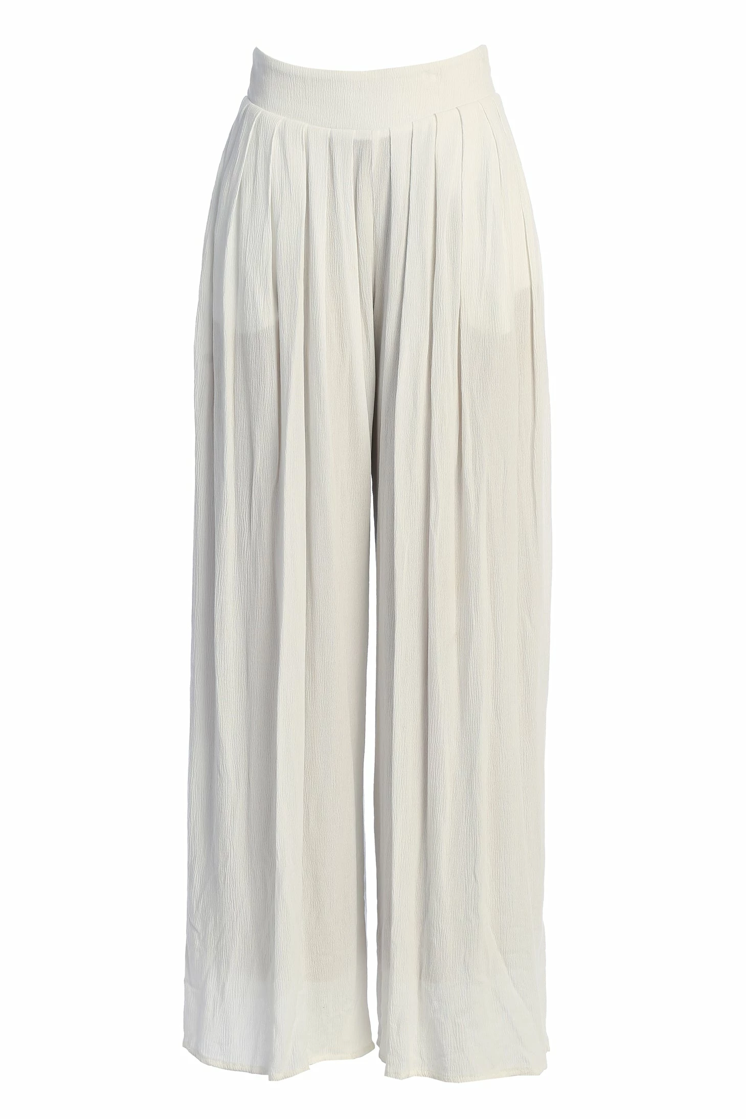 White After Sunset Pleated Pants 4 White After Sunset Pleated Pants - Image 2