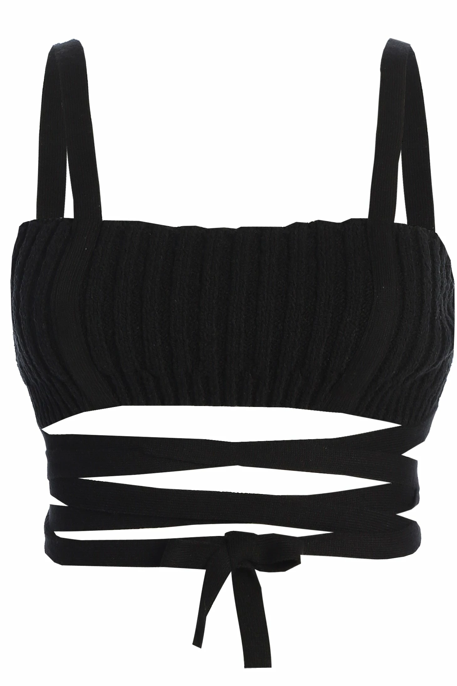 Noir She's All That Knit Crop Top 5 Noir She's All That Knit Crop Top - Image 3