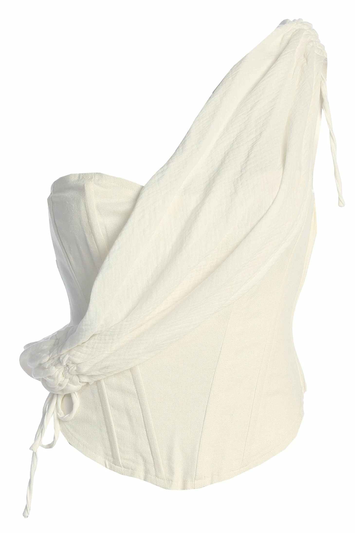 Ivory New Obsession Draped Top 6 Ivory New Obsession Draped Top - Image 4
