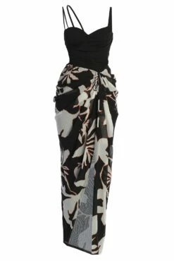 White Floral Endless Oasis Skirt Set 18 White Floral Endless Oasis Skirt Set -Jluxlabel Shop IMG 9852copy