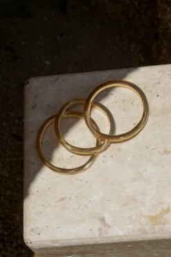 Gold Robbie Bracelet Set