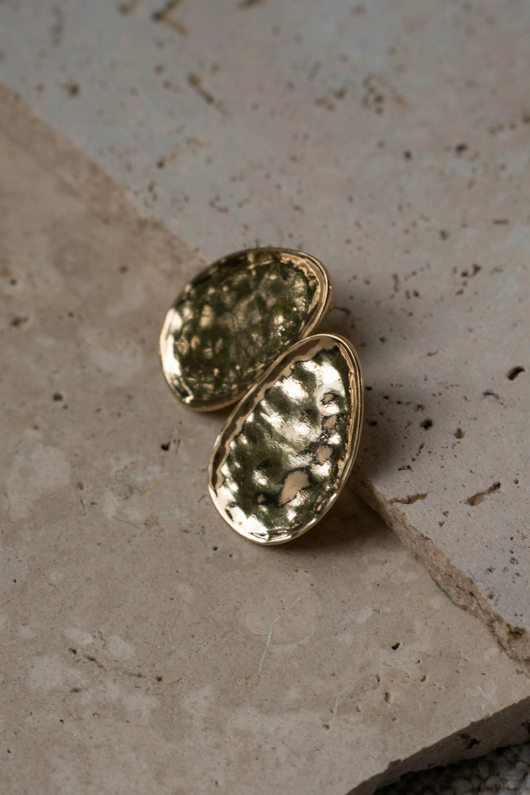 Gold Avalon Earrings 3 Gold Avalon Earrings - Image 2