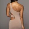 Beige Zuzanna Cutout Dress -Jluxlabel Shop PRODUCT AUG102022 31