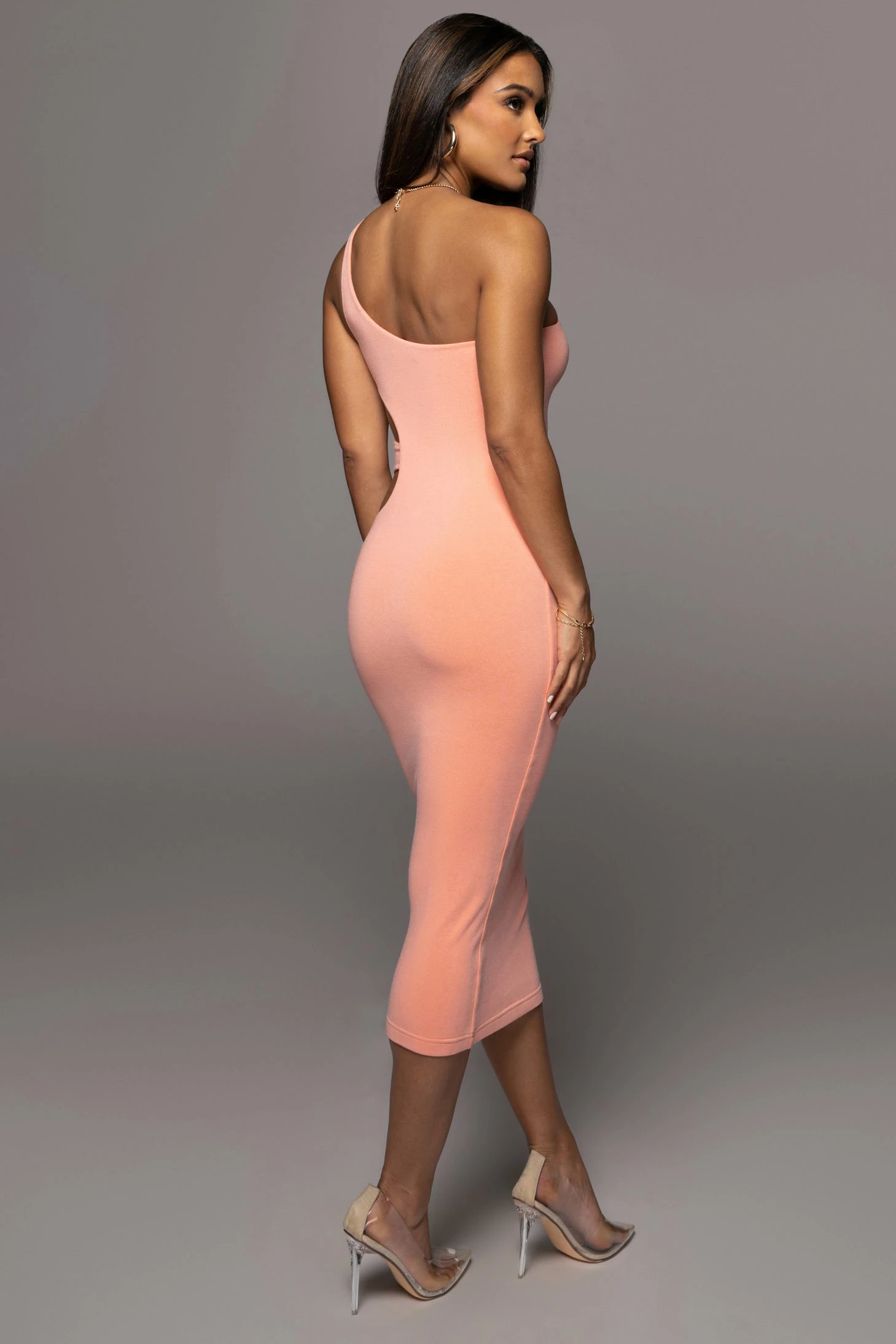 Peach Zuzanna Cutout Dress 8 Peach Zuzanna Cutout Dress - Image 6