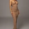 Tan Elite Mesh Maxi Dress 2 Tan Elite Mesh Maxi Dress -Jluxlabel Shop PRODUCT AUG152023 ASAP 24