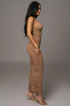 Tan Elite Mesh Maxi Dress 15 Tan Elite Mesh Maxi Dress -Jluxlabel Shop PRODUCT AUG152023 ASAP 25