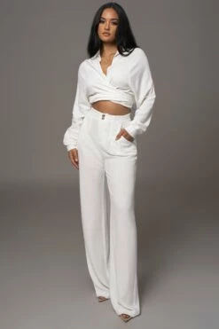 Ivory Thea Linen Pants -Jluxlabel Shop PRODUCT AUG152023 AUGDROP2 36