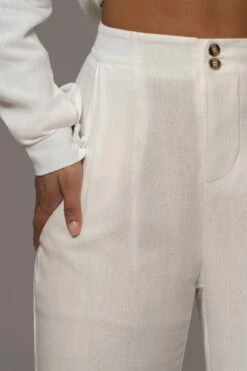 Ivory Thea Linen Pants -Jluxlabel Shop PRODUCT AUG152023 AUGDROP2 44