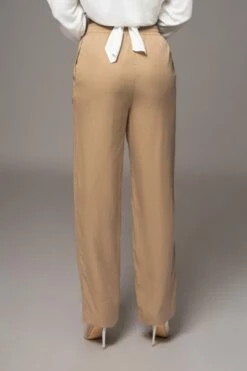 Tan Nova Nylon Drawstring Pants -Jluxlabel Shop PRODUCT AUG152023 AUGDROP2 69