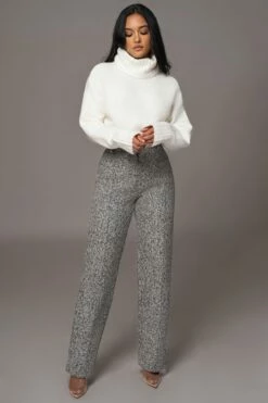 Ivory Beginnings Sweater KnitTurtleneck