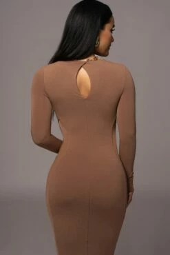 Pecan Break Away Maxi Dress -Jluxlabel Shop PRODUCT AUG72023 ASAP 49