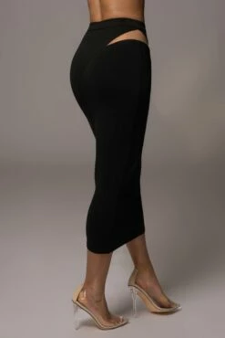 Noir Lost In Time Netted Skirt -Jluxlabel Shop PRODUCT DEC122022 ASAP 3