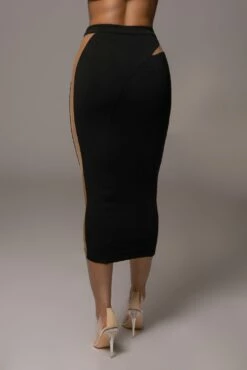 Noir Lost In Time Netted Skirt -Jluxlabel Shop PRODUCT DEC122022 ASAP 4