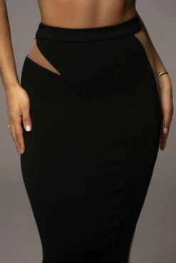 Noir Lost In Time Netted Skirt -Jluxlabel Shop PRODUCT DEC122022 ASAP 5