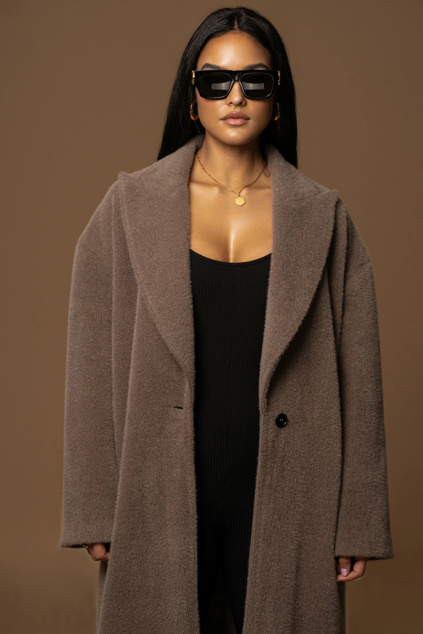 Acorn Chelsie Longline Coat 10 Acorn Chelsie Longline Coat - Image 8
