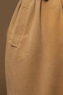 Camel Savannah Belted Wool Coat -Jluxlabel Shop PRODUCT DEC122022 WINTER 32