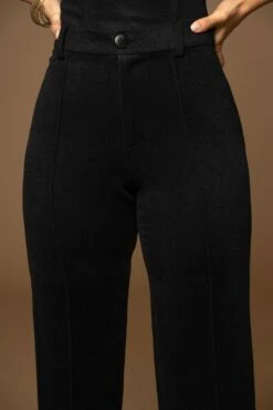 Noir Stay Sharp Wool Trousers -Jluxlabel Shop PRODUCT DEC302022 WINTER 101