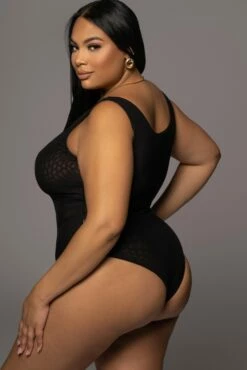 Noir Mesh Essentials Tank Bodysuit Undergarment 20 Noir Mesh Essentials Tank Bodysuit Undergarment -Jluxlabel Shop PRODUCT DEC32021 163