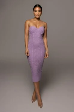 Lilac Shades Of You Bustier Dress