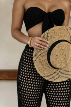 Natural Vineyard Views Straw Hat -Jluxlabel Shop PRODUCT FEB132023 CROCHET 155