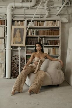 Sand Rio Two Piece Set -Jluxlabel Shop PRODUCT FEB132023 CROCHET 208 1