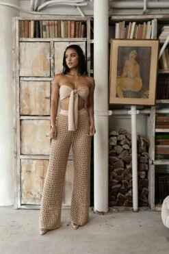 Sand Rio Two Piece Set -Jluxlabel Shop PRODUCT FEB132023 CROCHET 238 1