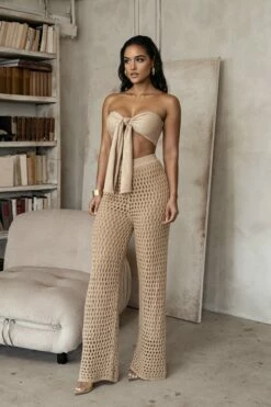 Sand Rio Two Piece Set -Jluxlabel Shop PRODUCT FEB132023 CROCHET 248 1