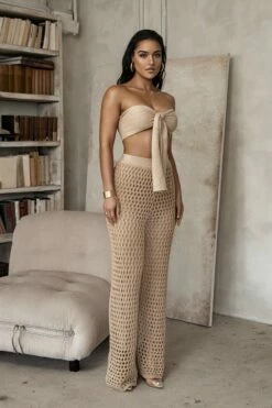 Sand Rio Two Piece Set -Jluxlabel Shop PRODUCT FEB132023 CROCHET 250 1