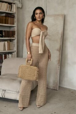 Sand Rio Two Piece Set -Jluxlabel Shop PRODUCT FEB132023 CROCHET 252 1