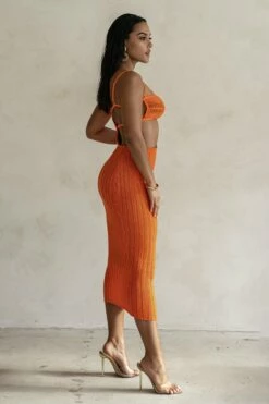Orange Coastal Escape Dress 20 Orange Coastal Escape Dress -Jluxlabel Shop PRODUCT FEB132023 CROCHET 8