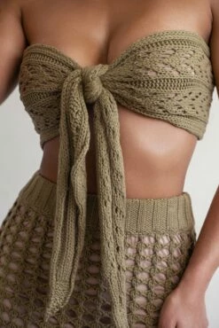 Olive Caribbean Skies Skirt Set -Jluxlabel Shop PRODUCT FEB282023 CROCHET2 12