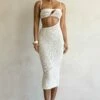 Off White Coastal Escape Dress 2 Off White Coastal Escape Dress -Jluxlabel Shop PRODUCT FEB282023 CROCHET2 17