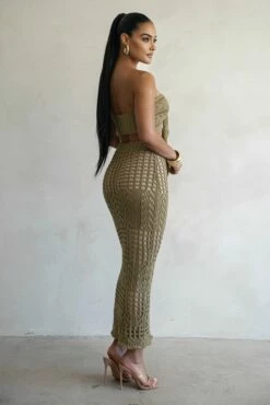 Olive Caribbean Skies Skirt Set -Jluxlabel Shop PRODUCT FEB282023 CROCHET2 4