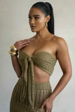 Olive Caribbean Skies Skirt Set -Jluxlabel Shop PRODUCT FEB282023 CROCHET2 7